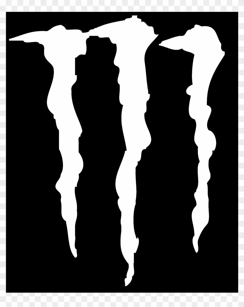 monster energy beverage co logo black and white white monster energy logo png transparent png 2400x2400 681482 pngfind white monster energy logo png