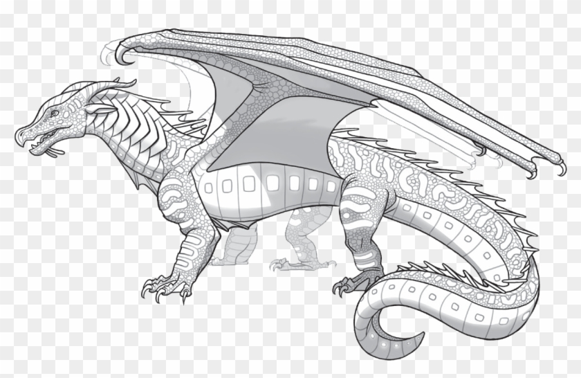 Seawings - Wings Of Fire Seawing Dragons, HD Png Download - 1199x776 ...