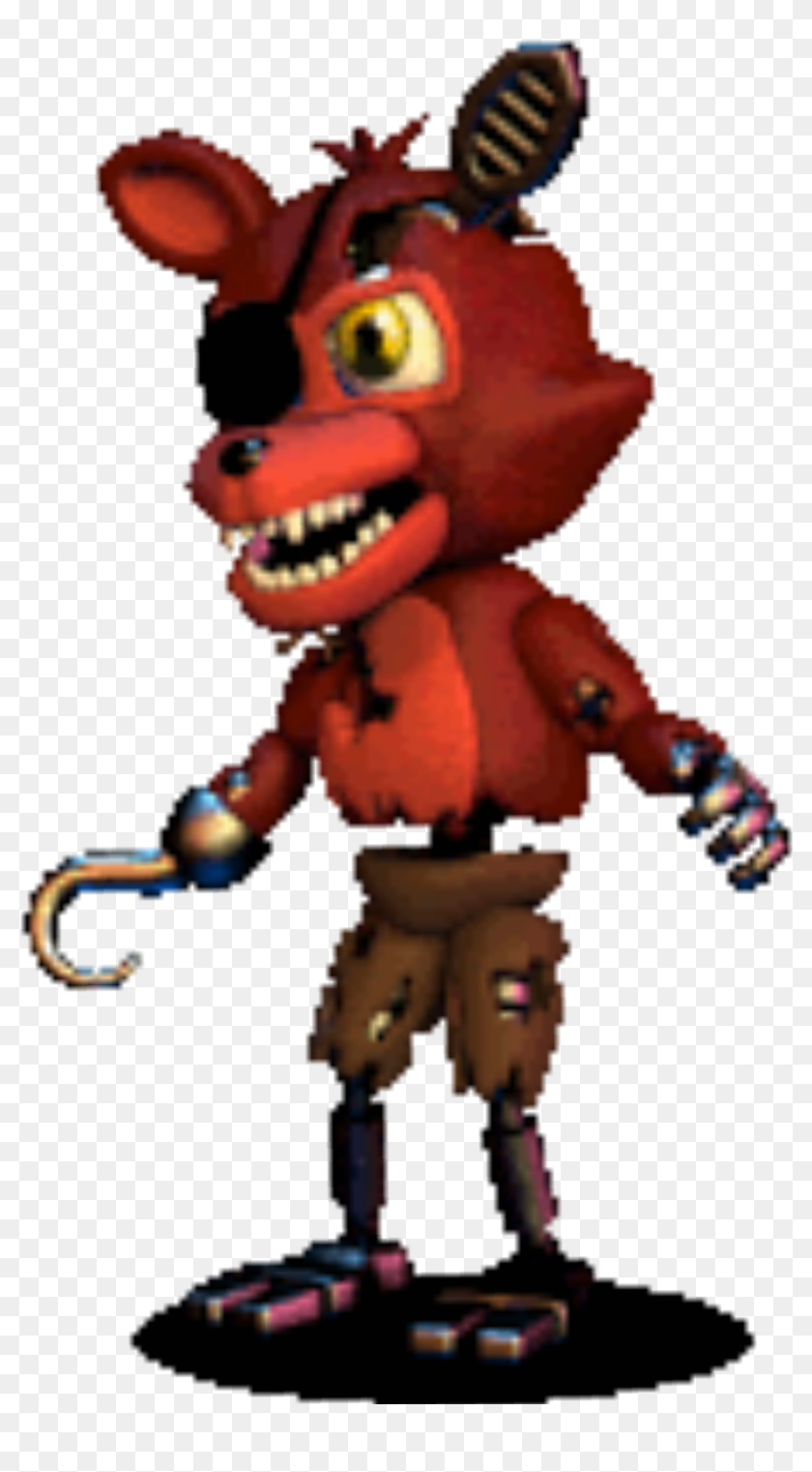Fnaf World Five Nights At Freddy S Gif Game Tenor Fnaf Adventure Withered Foxy Hd Png Download 1773x1773 Pngfind
