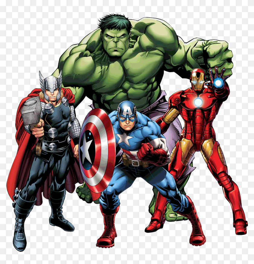 avengers png clipart hulk captain america iron man thor transparent
