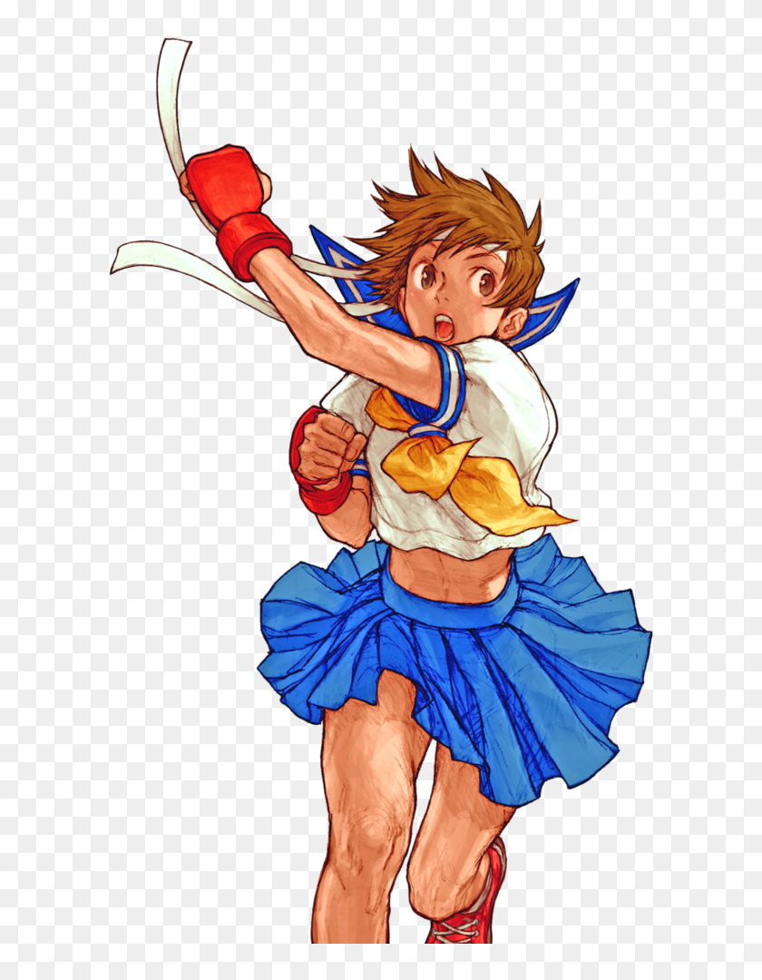 Street Fighter Sakura Png - Sakura Street Fighter, Transparent Png -  645x1017(#6802397) - PngFind