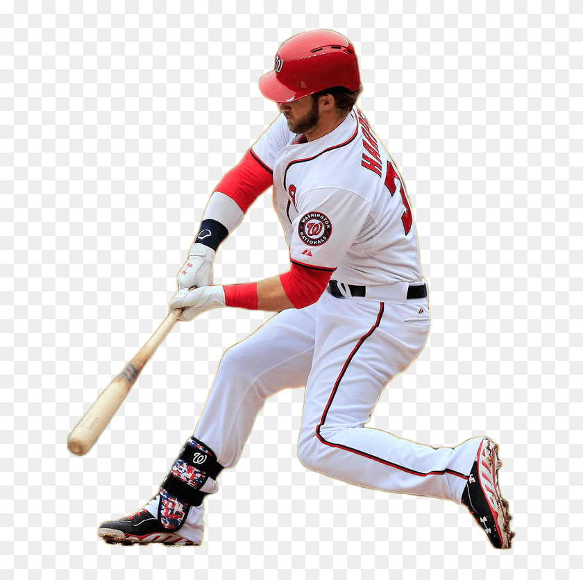 Jpg Library Stock Baseball Player Sliding Clipart - Bryce Harper