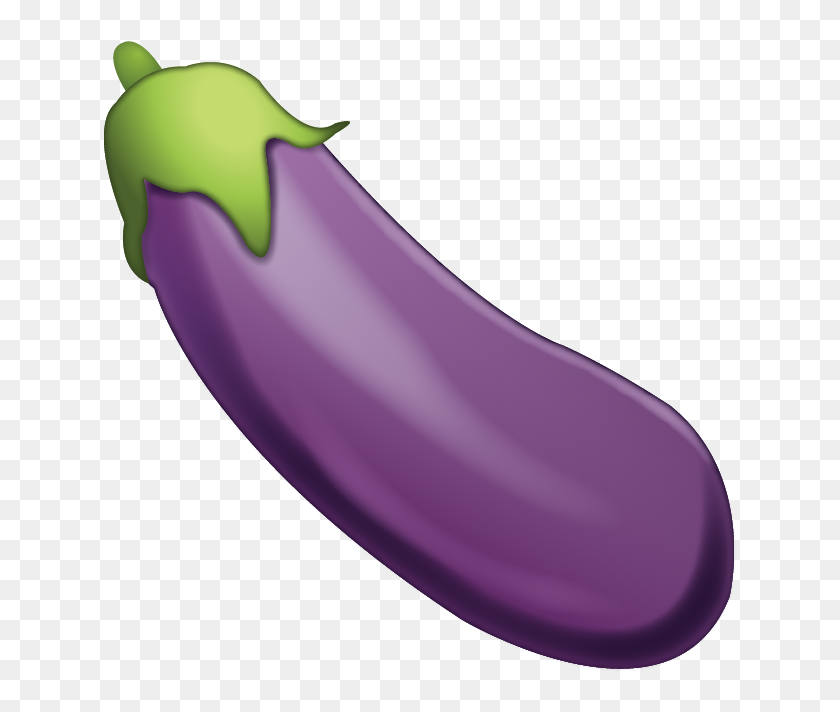 Eggplantvolcano Eggplant Emoji Png, Transparent Png 640x640