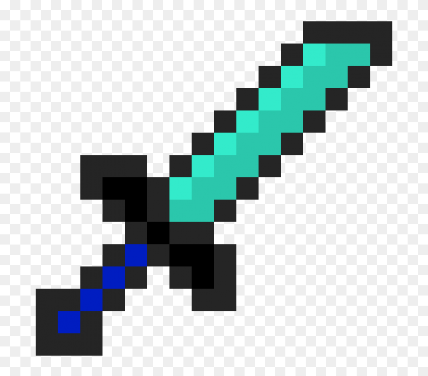 Transparent Minecraft Clipart - Command Sword Minecraft Story Mode, HD Png  Download - 701x658(#6804342) - PngFind, minecraft swords png 