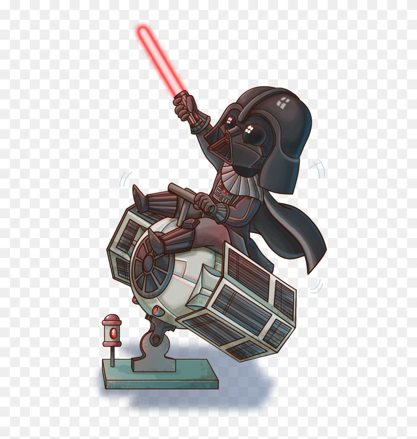 cute darth vader chibi