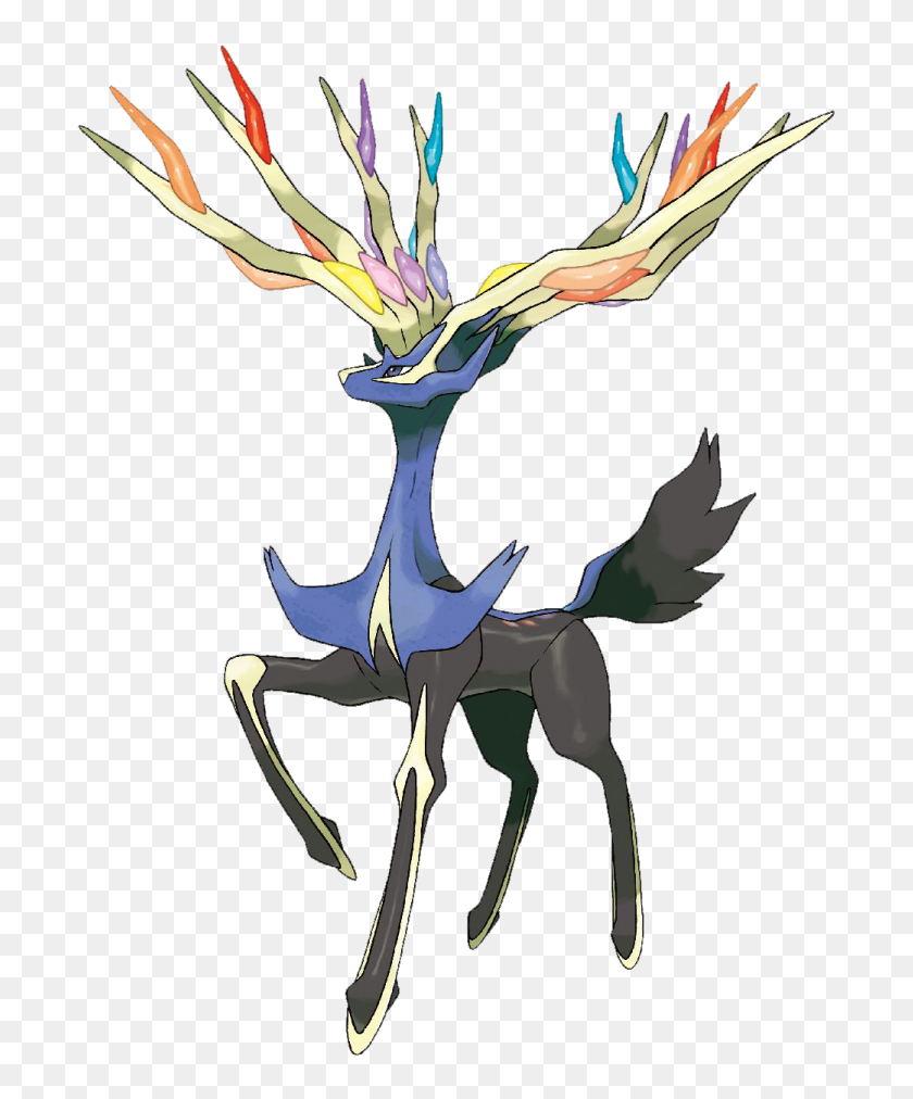 Pokemon X Xerneas, HD Png Download - 726x960(#6816437) - PngFind