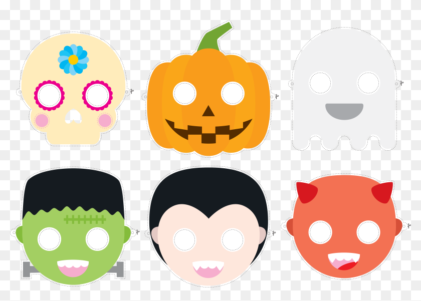 Halloween Cartoon Character png download - 436*639 - Free Transparent Mask  png Download. - CleanPNG / KissPNG