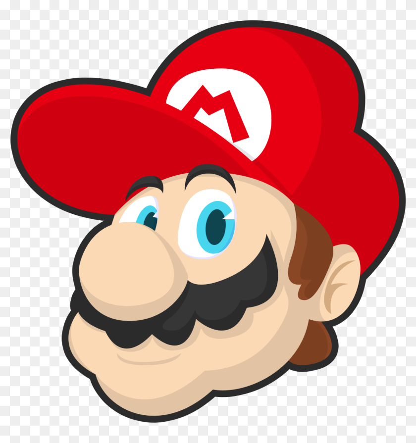 Mario Head - Cartoon, HD Png Download - 1423x1423(#6818325) - PngFind