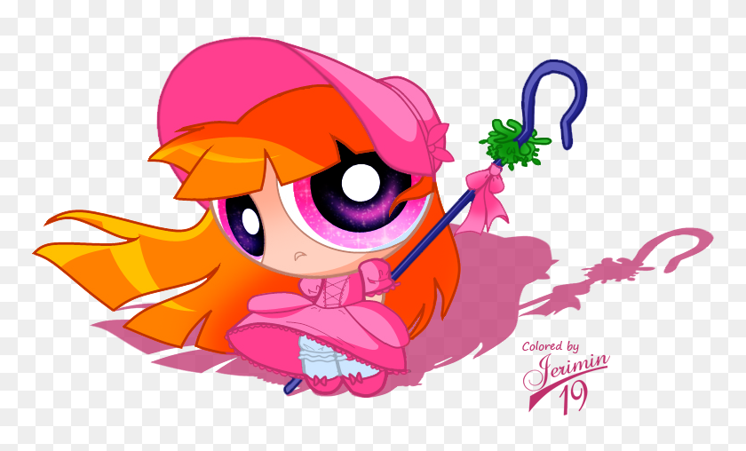 Blossom Bo Peep Cosplay Powerpuff Girl Jerimin19 Hd Png Download 795x564 6818698 Pngfind