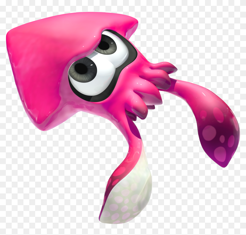 Squid Clipart Pink Pink Splatoon 2 Squid Hd Png Download 2960x2686 6819279 Pngfind