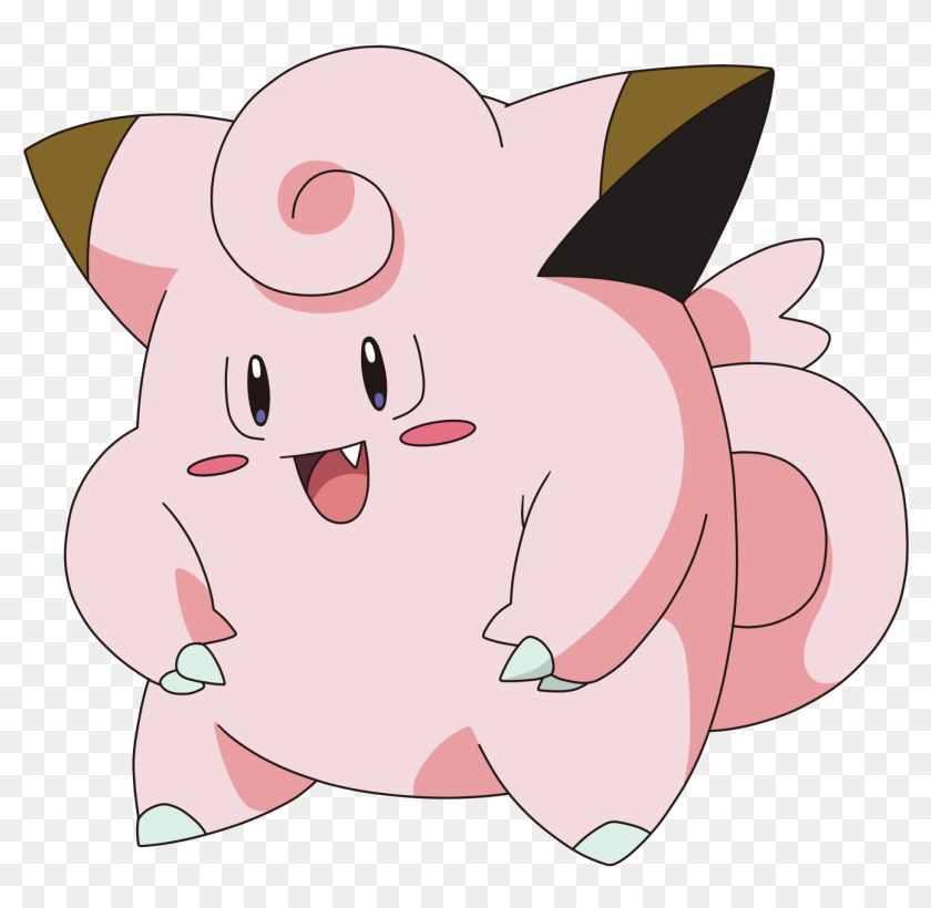 Pokemon Clefairy Hd Png Download 1353x1286 Pngfind