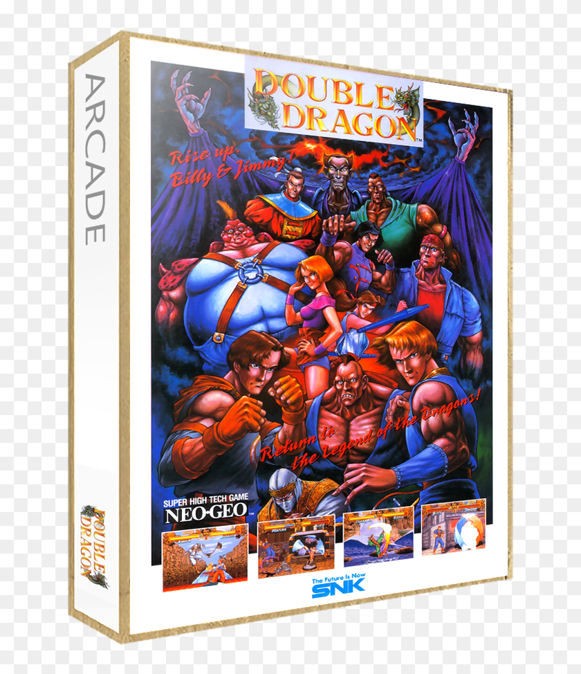 Double Dragon Neo Geo, HD Png Download - 665x907(#6848556 ...