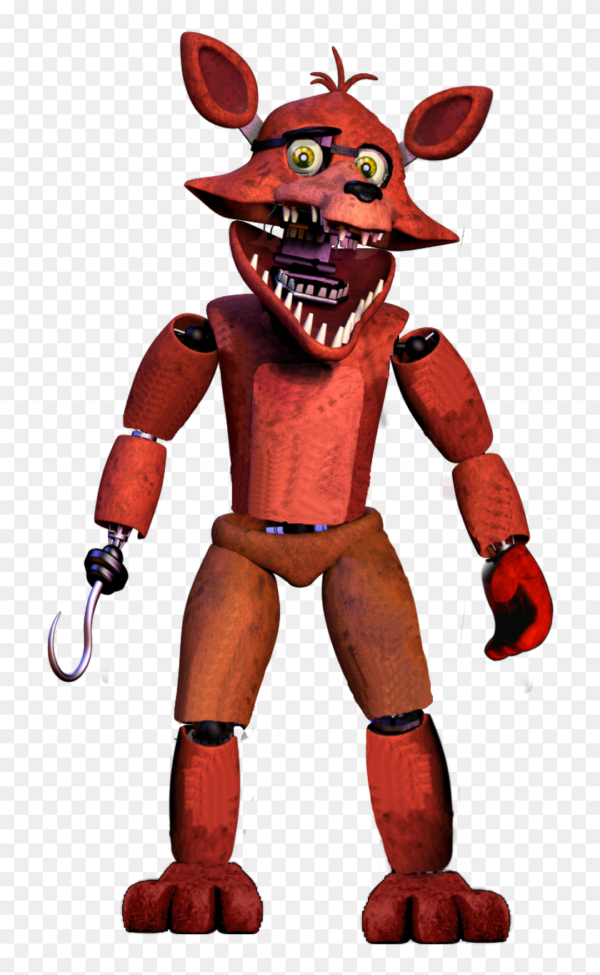 Obraz Withered Foxy Full Body Thank You Imagepng Freddy Fazbears Images
