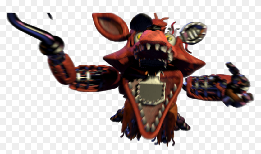 Withered Foxy Five Nights At Freddys 2, HD Png Download - vhv
