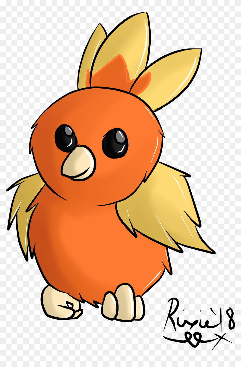 Torchic - Cartoon, Hd Png Download - 3496x4960(#6854627) - Pngfind