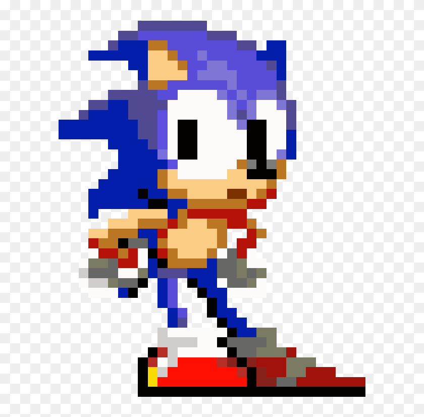 Sonic The Hedgehog, Sonic Mania, Video Game, Play, - Sonic 1 Pixel Art ...