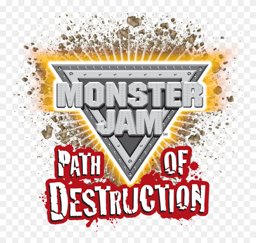 Monster Jam Path Of Destruction Coming To Metlife Stadium Monster Jam Logo Png Transparent Png 953x861 6860365 Pngfind