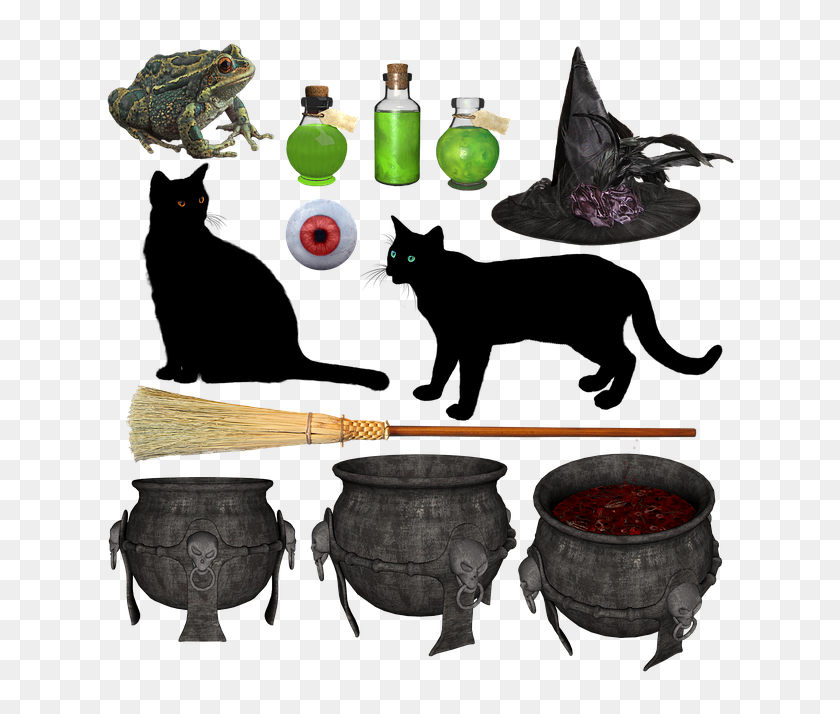 witches cauldron clipart black and white free