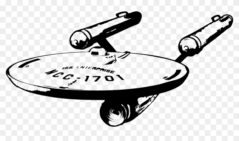 Download Wall Decal Starship Enterprise Sticker Star Trek - Star ...