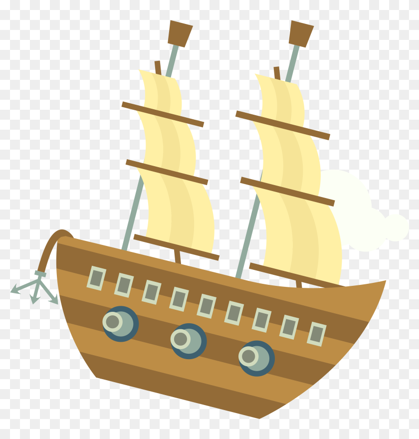 Png Free Download Shipping Vector Pirate Ship - Pirate Ship Transparent ...