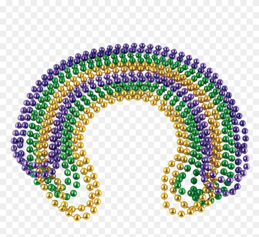 mardi gras beads border png