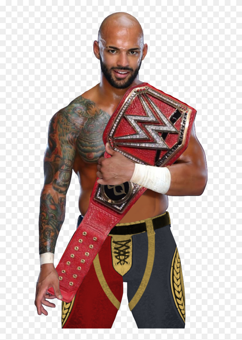 Wwe Ricochet Nxt North American Champion, HD Png Download - 725x1102 ...