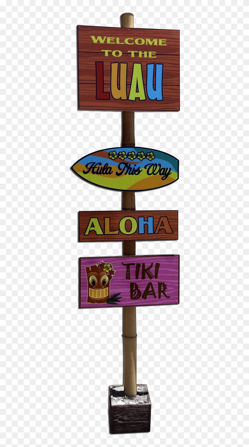 Luau welcome sign png