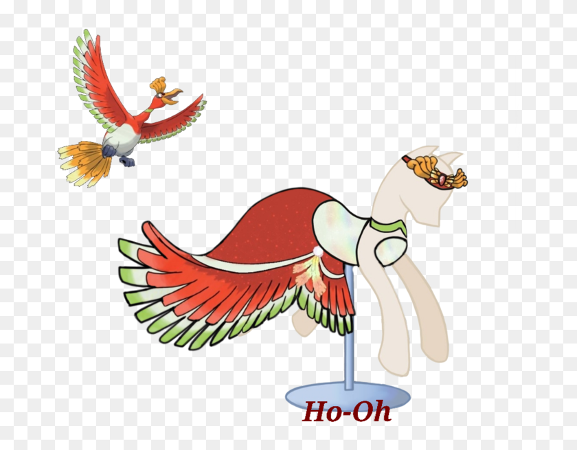 Shiny Ho Oh Pokemon - Free Transparent PNG Clipart Images Download