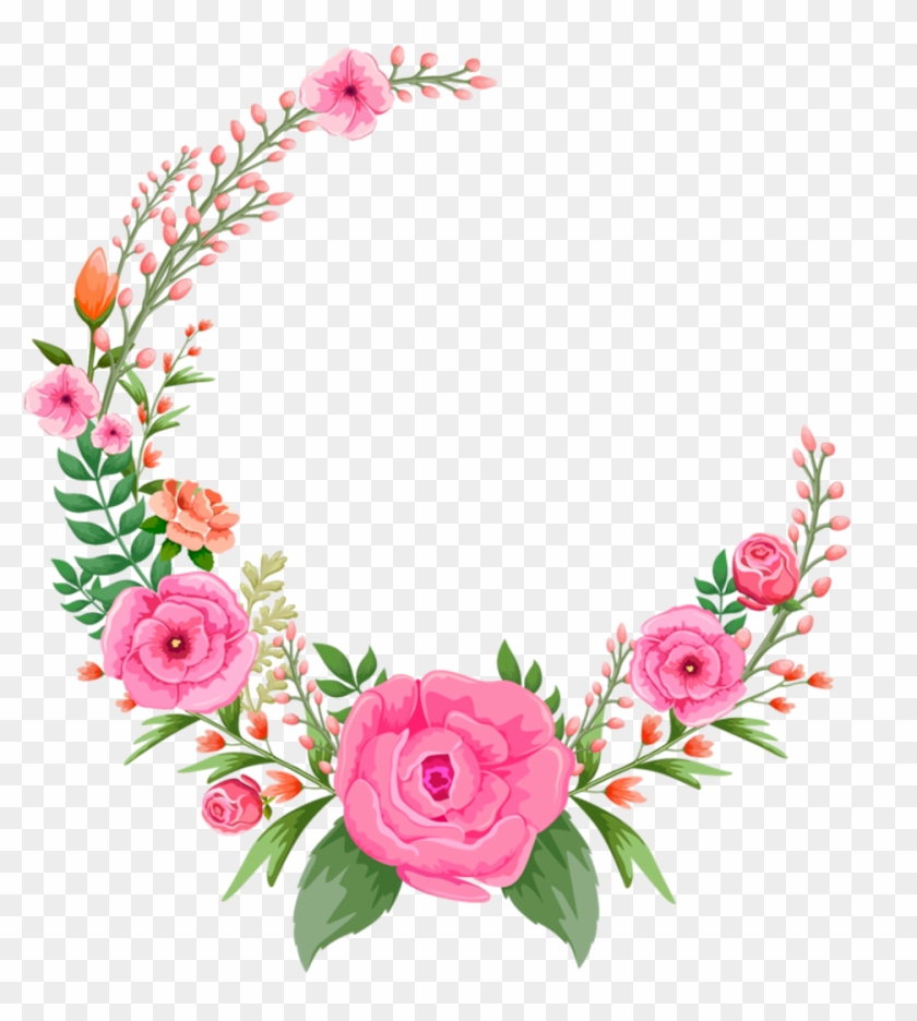 Flower Circle Transparent Transparent Flowers In Circle Png Png | The ...