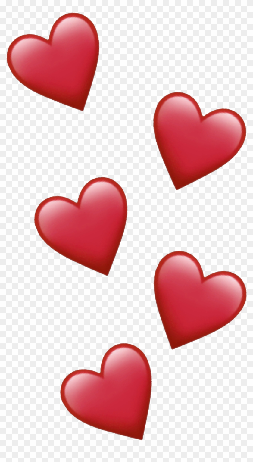 Red Heart Emoji - Heart HD Png Download - 2896x2896 