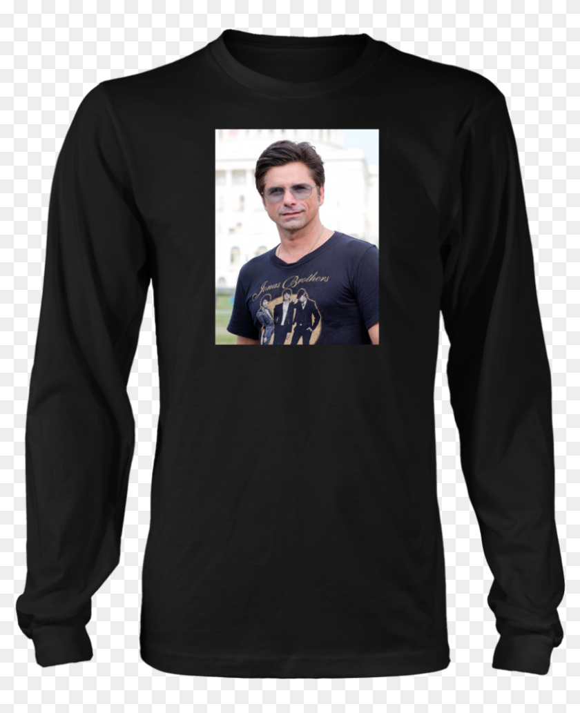 John Stamos Wearing A Jonas Brothers Shirt - Badass Paramedic, HD Png ...