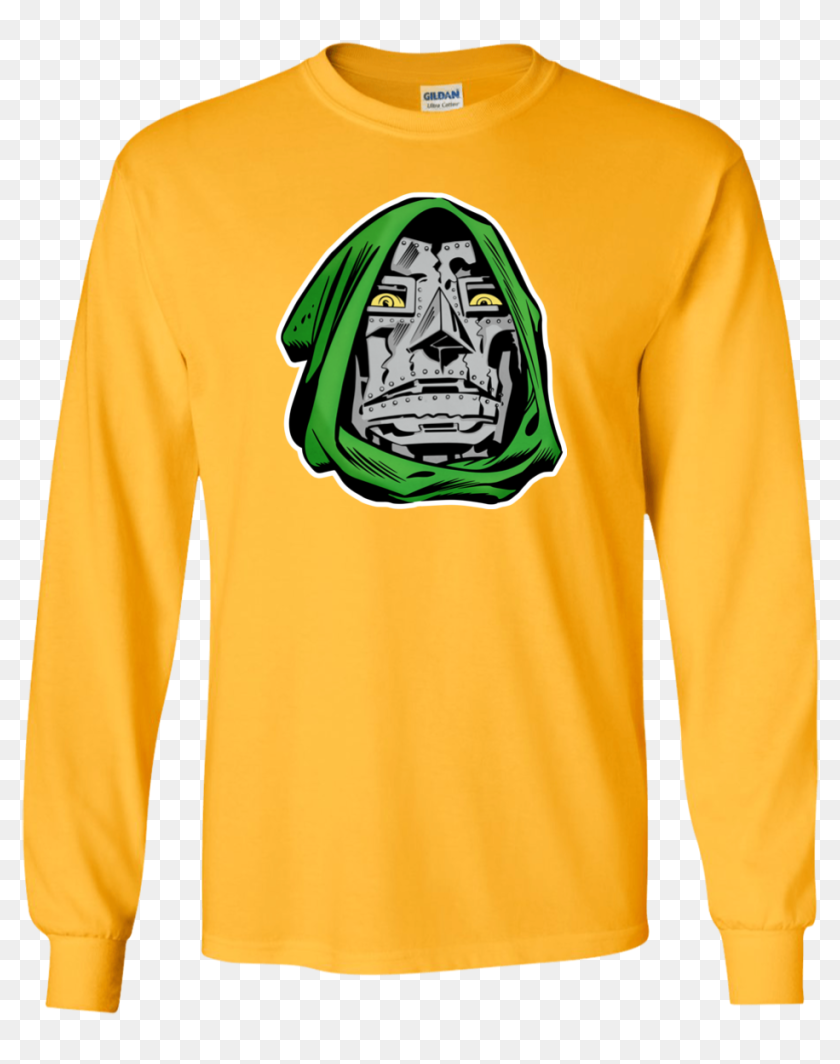 Dr Doom G240 Gildan Ls Ultra Cotton T Shirt Thumbnail Dr Doom Jack Kirby Hd Png Download 1155x1155 6908737 Pngfind - drdoom roblox