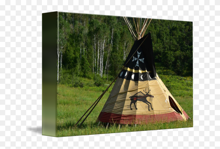 Tipi Drawing Colorful - Native American Teepees, HD Png Download