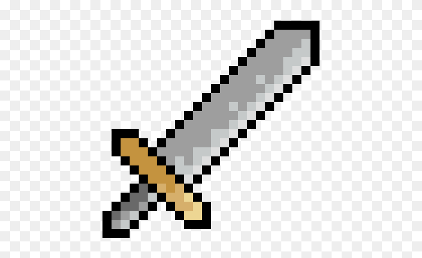 Terraria Swords Png - Minecraft Iron Sword Png, Transparent Png, free png  download