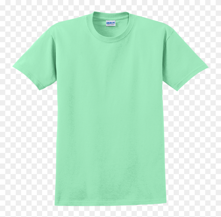 Transparent Tshirt Outline Png Mint Green T Shirt Design Png 