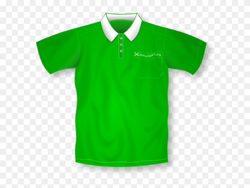 green collared shirt png