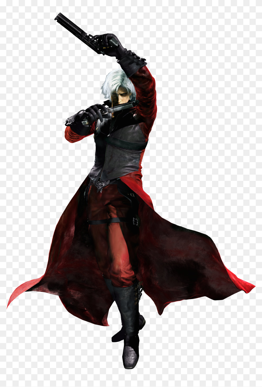 Devil May Cry 1 Png Devil May Cry 2 Dante Costume Transparent Png 2900x4149 6923977 Pngfind