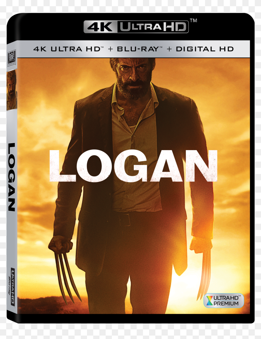 Logan 4k Blu Ray, HD Png Download - 1800x2400(#6925679) - PngFind