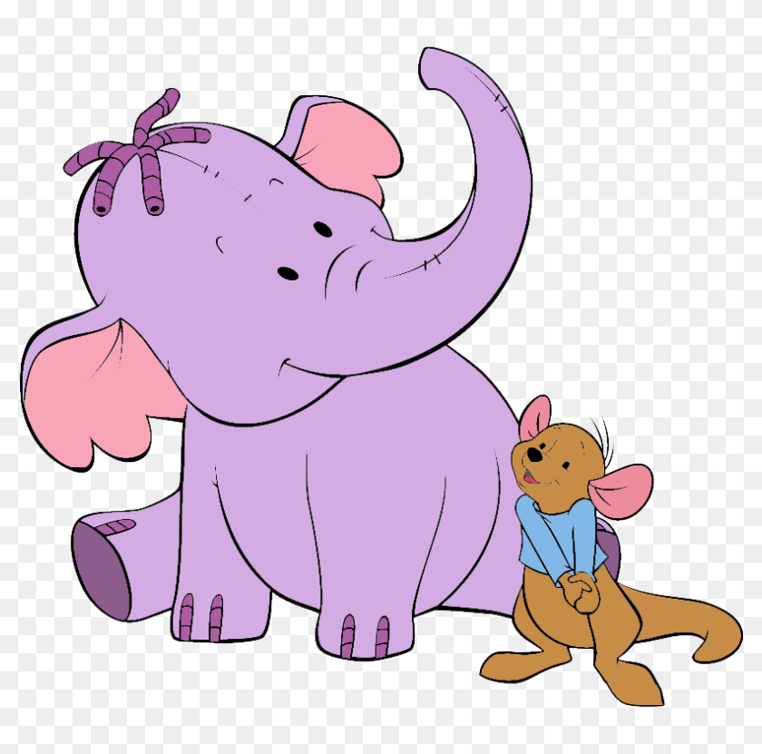 Pooh And Lumpy Clipart