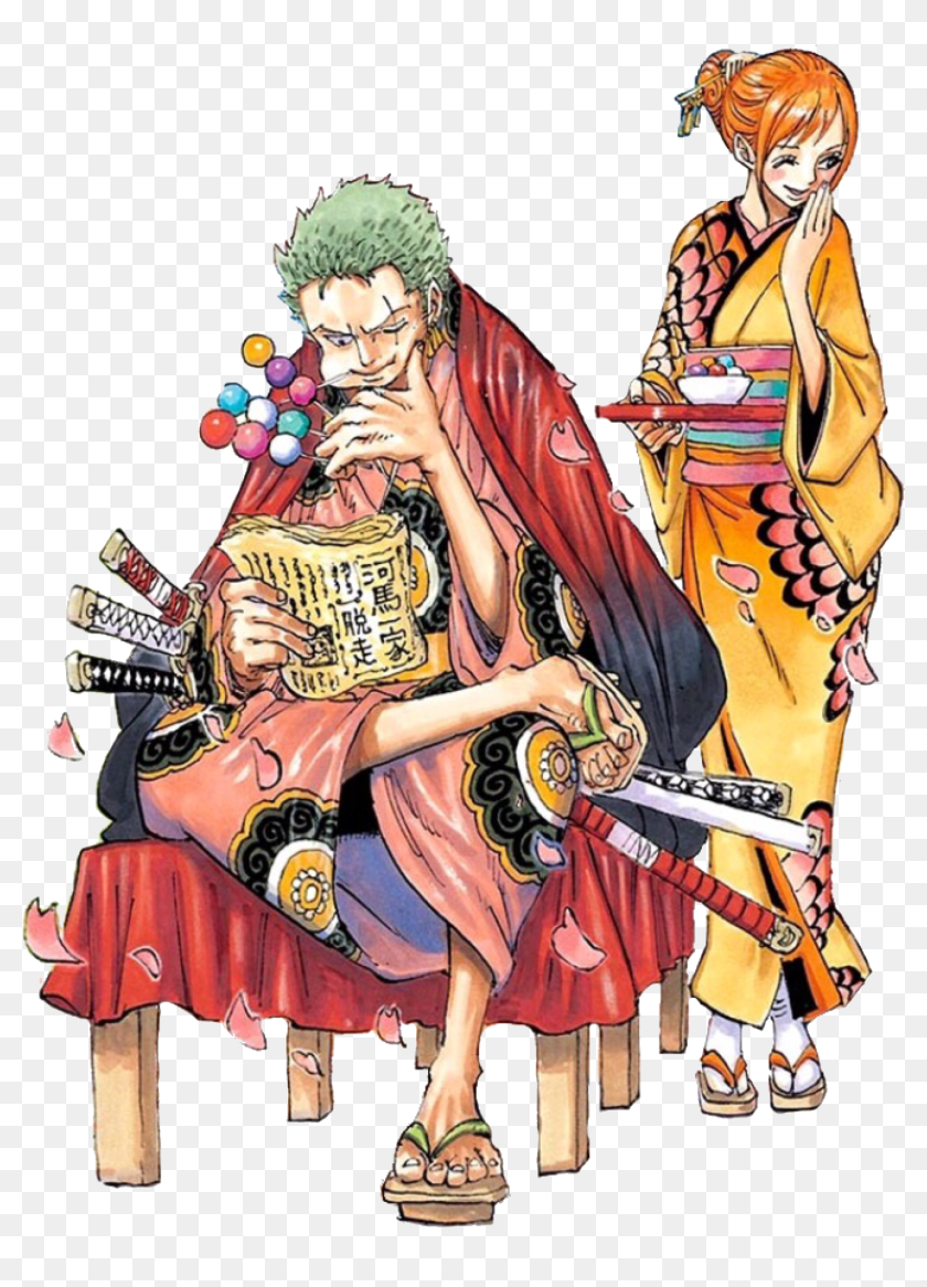 One Piece Transparent Manga Zoro, HD Png Download , Transparent