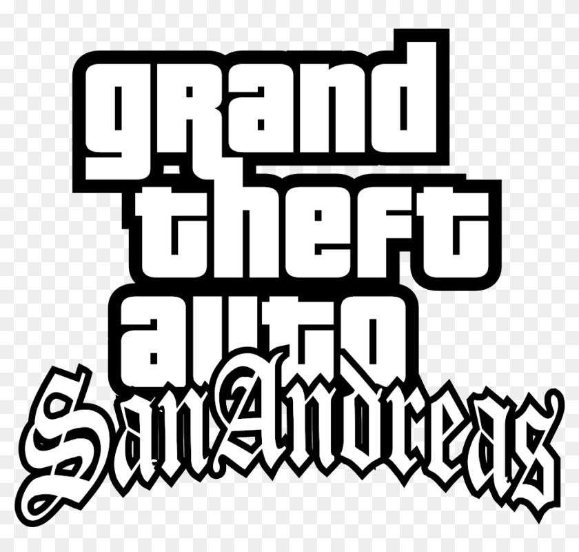 693 6933857 Grand Theft Auto San Andreas Logo Hd Png 