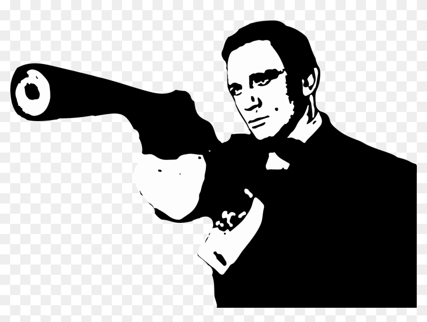 Animated James Bond Cartoon, HD Png Download - 1303x921(#6935104) - PngFind