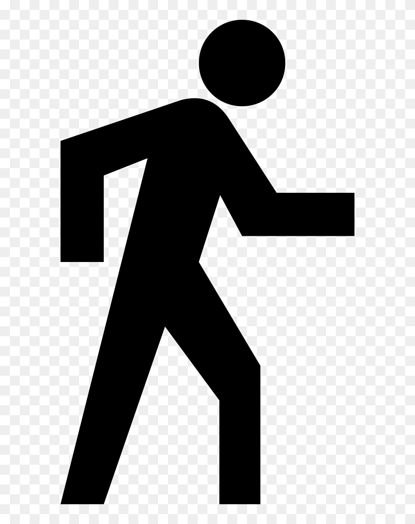 Android Walk - Google Maps Walking Icon, HD Png Download - 596x980 ...