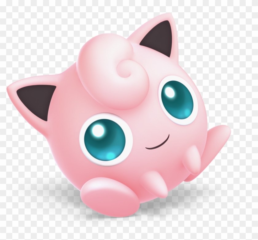 Jigglypuff Smash Render