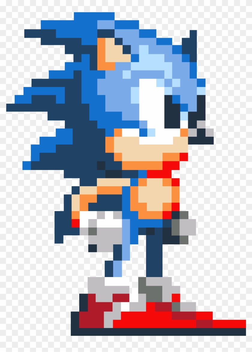16 Bit Sonic By Nathanmarino-d4nscn2 - Sonic Mania Sprite Gif, HD Png ...