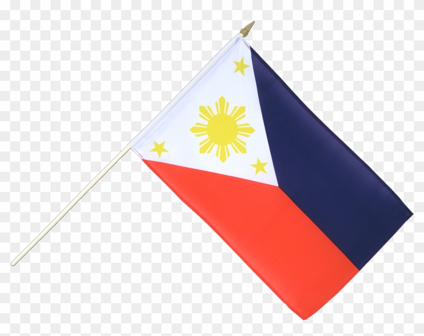 Philippine Flag Pole Png - Philippine Flag With Stick, Transparent Png ...