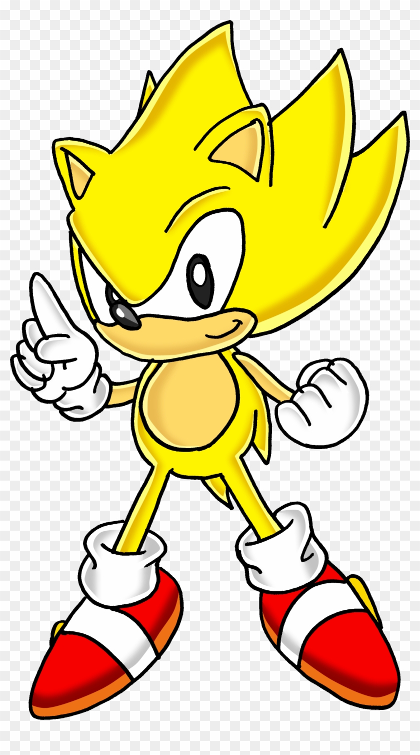 Super Tails returns, yellow Super Sonic character illustration transparent  background PNG clipart