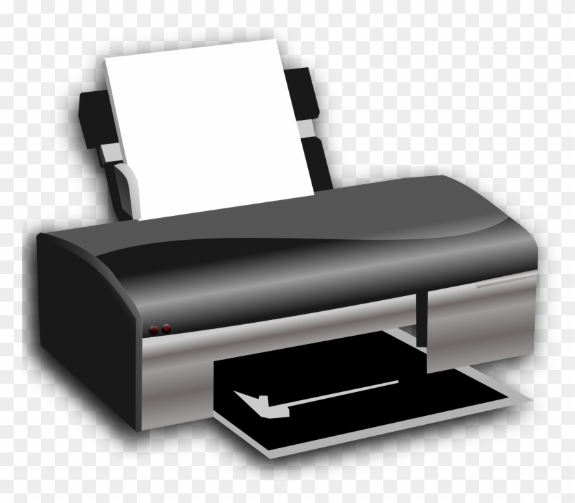 This Free Icons Png Design Of Openclipart On Printer, Transparent Png ...