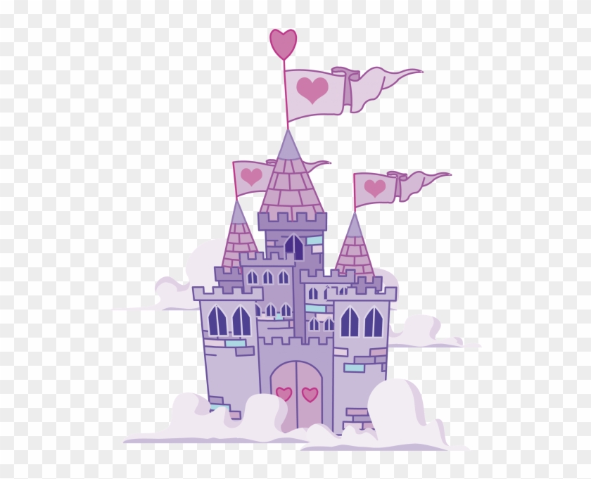 Svg Black And White Download Castillo Princesas Dibujo Pink And Purple Castle Hd Png Download 600x600 720770 Pngfind