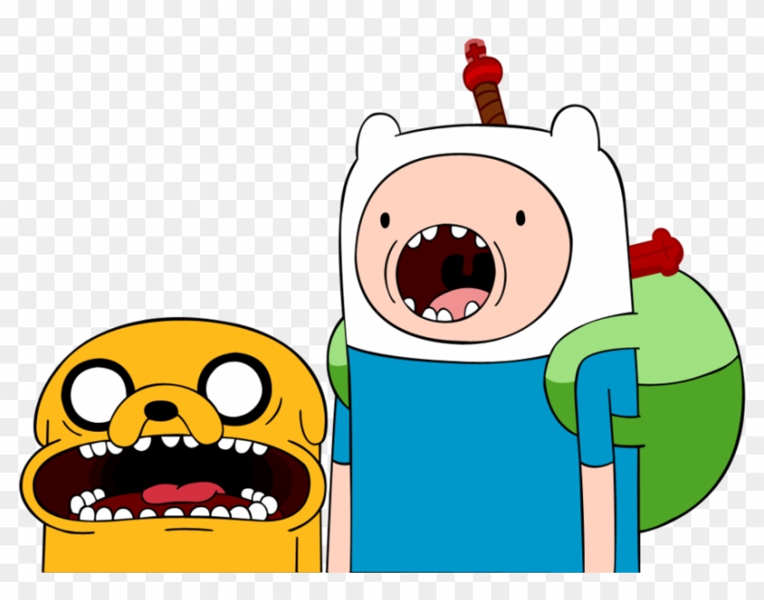Finn And Jake Shocked By 100latino - Adventure Time Finn And Jake Png ...
